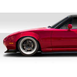 1990-1997 Mazda Miata Duraflex Circuit Front Fender Flares (+35mm) - 2 Piece image - 1