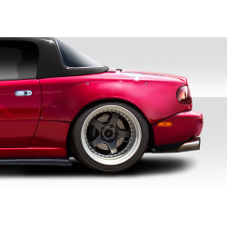 1990-1997 Mazda Miata Duraflex Circuit Rear Fender Flares (+40mm) - 2 Piece image - 1