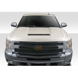 2007-2013 Chevrolet Silverado Duraflex RK-S Ram Air Hood - 1 Piece image - 1