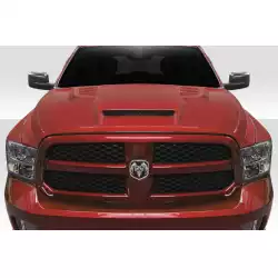 2009-2018 Dodge Ram 1500 RK-S Ram Air Hood - 1 Piece image - 1