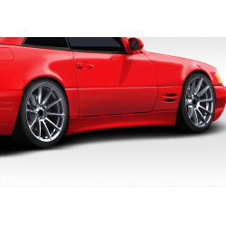 1990-2002 Mercedes SL Class R129 Duraflex BR-S Side Skirt Rocker Panels - 2 Piece (S) image - 1