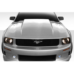 2005-2009 Ford Mustang Duraflex 2.5 Inch Cowl Hood - 1 Piece image - 1