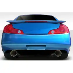 2003-2007 Infiniti G Coupe G35 D-Spec Rear Bumper - 1 Piece image - 1