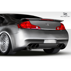 2003-2007 Infiniti G Coupe G35 Duraflex D-Spec Rear Bumper - 1 Piece image - 1
