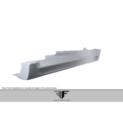 2008-2013 BMW M3 E92 2DR Coupe AF-5 Wide Body Side Skirts ( GFK ) - 2 Piece image - 5