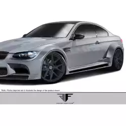 2008-2013 BMW M3 E92 2DR Coupe AF-5 Wide Body Side Skirts ( GFK ) - 2 Piece (S) image - 5