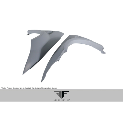 2008-2013 BMW M3 E92 2DR Coupe AF-5 Wide Body Front Fenders ( GFK ) - 2 Piece image - 3