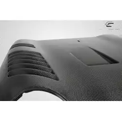 2002-2006 Mini Cooper / Cooper S R50 R53 2005-2008 Cooper convertible R52 DriTech Racer Hood - 1 Piece image - 4