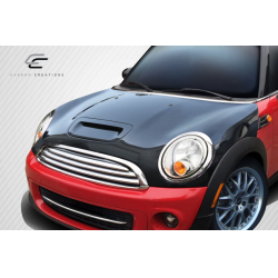 2007-2013 Mini Cooper Hatchback R56 Clubman R55 2009-2015 Cooper convertible R57 2012-2015 Cooper Coupe / Roadster R58 R59 Carbon Creations DriTech S OEM Look Hood - 1 Piece image - 2