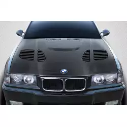 1992-1998 BMW 3 Series M3 E36 2DR DriTech GTR Hood - 1 Piece image - 1