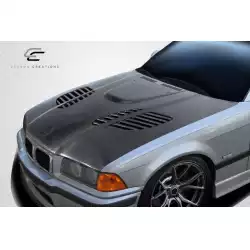 1992-1998 BMW 3 Series M3 E36 2DR DriTech GTR Hood - 1 Piece image - 6