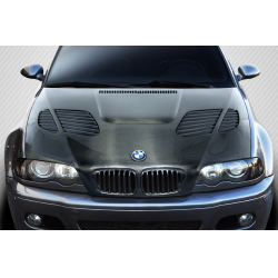 1999-2003 BMW 3 Series E46 2DR Carbon Creations DriTech GTR Hood - 1 Piece image - 1