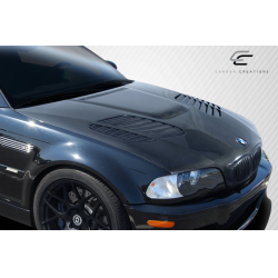 1999-2003 BMW 3 Series E46 2DR Carbon Creations DriTech GTR Hood - 1 Piece image - 2
