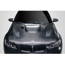 2009-2011 BMW 3 Series E90 4DR Carbon Creations DriTech AF1 Hood - 1 Piece image - 1