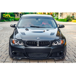 2009-2011 BMW 3 Series E90 4DR Carbon Creations DriTech AF1 Hood - 1 Piece image - 4