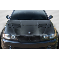 2004-2006 BMW 3 Series E46 2DR Carbon Creations DriTech GTR Hood - 1 Piece image - 1