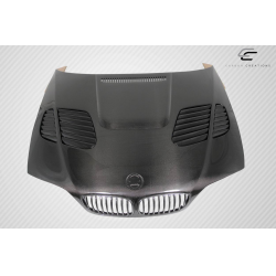 2004-2006 BMW 3 Series E46 2DR Carbon Creations DriTech GTR Hood - 1 Piece image - 3