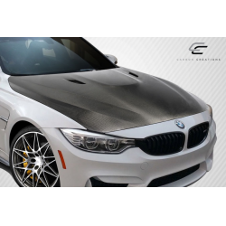 2014-2018 BMW M3 F80 2014-2020 M4 F82 F83 Carbon Creations DriTech E92 M3 Look Hood - 1 Piece image - 2