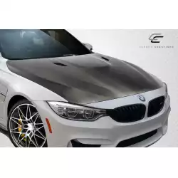 2014-2018 BMW M3 F80 2014-2020 M4 F82 F83 DriTech E92 M3 Look Hood - 1 Piece image - 6