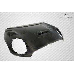 2014-2024 Mini Cooper S F55 F56 F57 Carbon Creations DriTech Racer Hood - 1 Piece image - 3