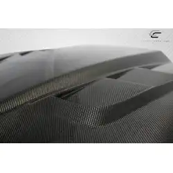 1997-2004 Chevrolet Corvette H Design Carbon Fiber Hood image - 8