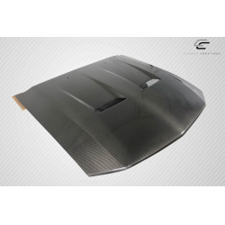 2005-2009 Ford Mustang Carbon Creations DriTech CVX Hood - 1 Piece image - 4