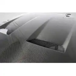 2005-2009 Ford Mustang CVX Carbon Fiber Hood image - 10