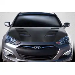 2013-2016 Hyundai Genesis AM-S Carbon Fiber Hood image - 2