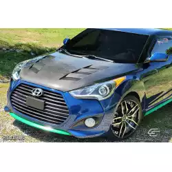 2012-2017 Hyundai Veloster Hyundai Veloster DriTech AM-S Hood - 1 Piece image - 6