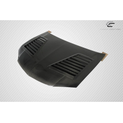 2003-2006 Mitsubishi Lancer Evolution 8 9 Carbon Creations DriTech Track Hood - 1 Piece (S) image - 4