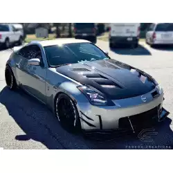2003-2006 Nissan 350Z Z33 DriTech AM-S Hood - 1 Piece image - 4