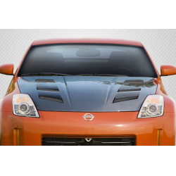 2007-2008 Nissan 350Z Z33 Carbon Creations DriTech AM-S Hood - 1 Piece image - 1