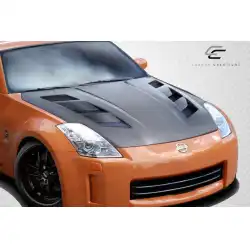2007-2008 Nissan 350Z AM-S Carbon Fiber Hood image - 4