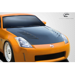 2003-2006 Nissan 350Z Z33 Carbon Creations DriTech TS-2 Hood - 1 Piece image - 2
