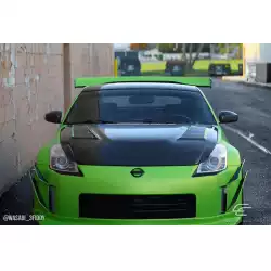 2003-2008 Nissan 350Z Z33 DriTech TS-3 Hood - 1 Piece image - 6