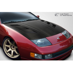 1990-1996 Nissan 300ZX Z32 Carbon Creations DriTech AM-S Hood - 1 Piece image - 3