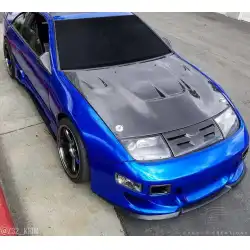 1990-1996 Nissan 300ZX Type B Carbon Fiber Hood image - 5