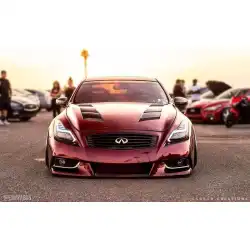 2008-2015 Infiniti G Coupe AM-S Carbon Fiber Hood image - 4