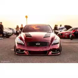 2008-2015 Infiniti G Coupe G37 Q60 DriTech AM-S Hood - 1 Piece image - 6