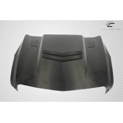 2012-2019 Cadillac ATS Carbon Creations DriTech AC-1 Hood - 1 Piece image - 6