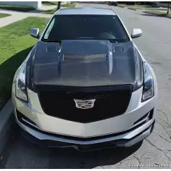 2012-2019 Cadillac ATS DriTech AC-1 Hood - 1 Piece image - 7