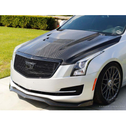 2012-2019 Cadillac ATS Carbon Creations DriTech AC-1 Hood - 1 Piece image - 3