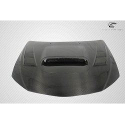 2008-2011 Subaru Impreza 2008-2014 WRX STI Carbon Creations DriTech TS-1 Hood - 1 Piece image - 3