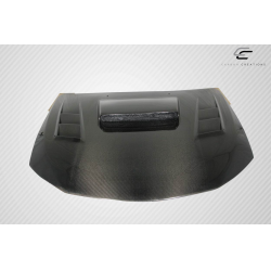 2008-2011 Subaru Impreza 2008-2014 WRX STI Carbon Creations DriTech C-1 Hood - 1 Piece image - 3