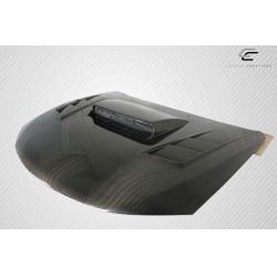 2008-2011 Subaru Impreza 2008-2014 WRX STI Carbon Creations DriTech C-1 Hood - 1 Piece image - 4