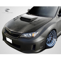 2008-2011 Subaru Impreza 2008-2014 WRX STI Carbon Creations DriTech C-1 Hood - 1 Piece image - 2