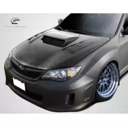 2008-2011 Subaru Impreza 2008-2014 WRX STI DriTech C-1 Hood - 1 Piece image - 6