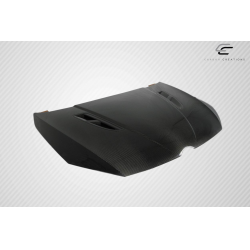 2015-2021 Volkswagen Golf / GTI Carbon Creations DriTech K Design Hood - 1 Piece image - 4