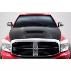 2002-2008 Dodge Ram 1500 / 2003-2009 Dodge Ram 2500 3500 DriTech SRT Look Hood - 1 Piece image - 1