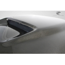 2002-2008 Dodge Ram 1500 / 2003-2009 Dodge Ram 2500 3500 Carbon Creations DriTech SRT Look Hood - 1 Piece image - 5